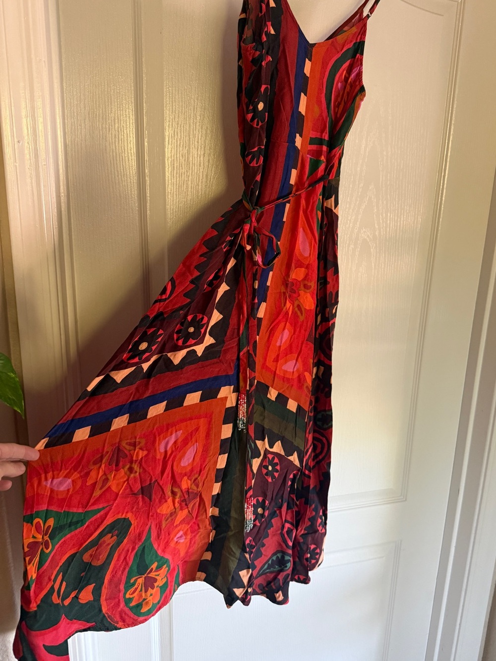 FARM Rio Multicolor Asymmetrical Slip Dress - Picture 3 of 11